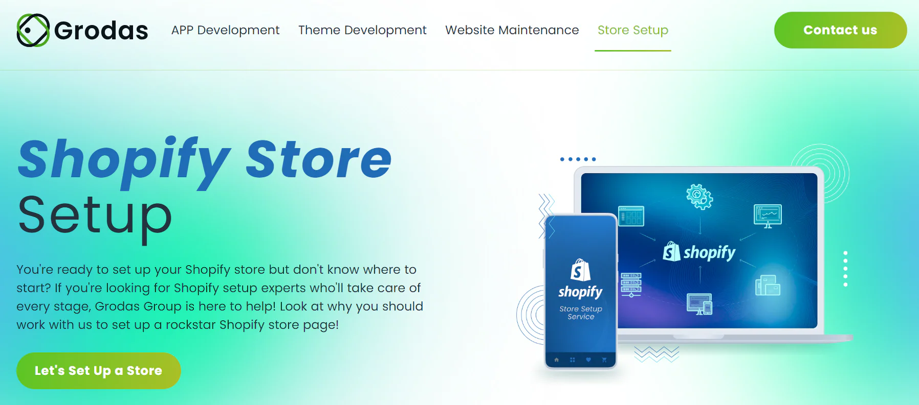 Shopify Store Setup Service